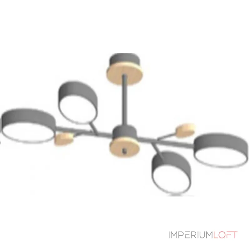 Потолочный cветильник LED4U L3219-830 GR от ImperiumLoft Потолочный cветильник LED4U L3219-830 GR от ImperiumLoft