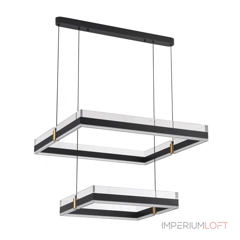 Подвесная люстра LED4U L7802-600 BK Подвесная люстра LED4U L7802-600 BK