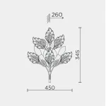 Настенный светильник MODELUX ML.6869.450 GD от ImperiumLoft