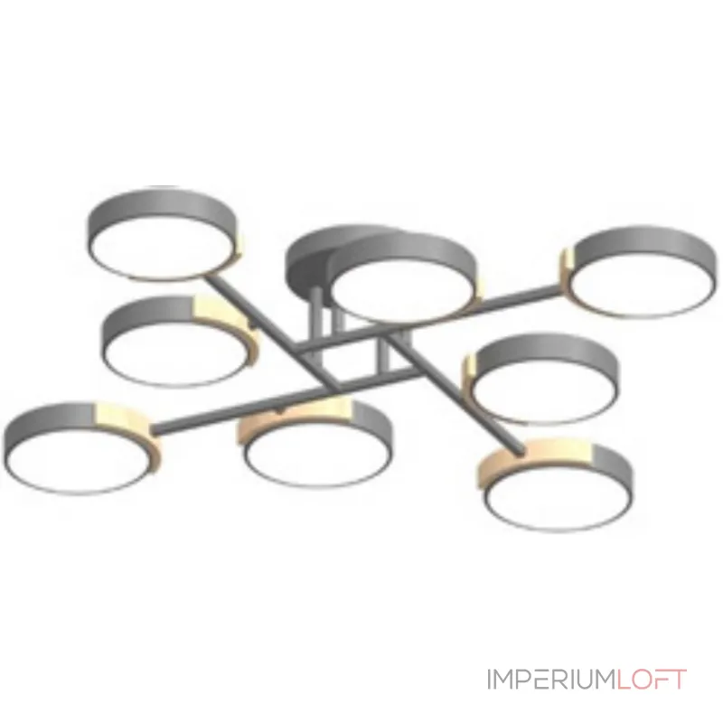Потолочный cветильник LED4U L3212-840 GR от ImperiumLoft Потолочный cветильник LED4U L3212-840 GR от ImperiumLoft