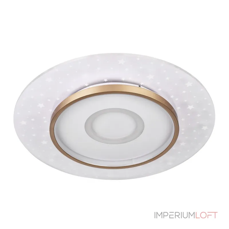 Потолочный cветильник LED4U L1027-500 WH-GD от ImperiumLoft