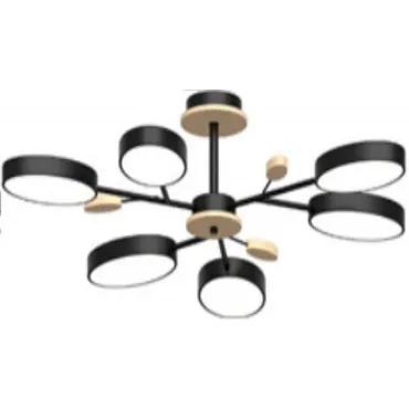 Потолочный cветильник LED4U L3220-830 BK