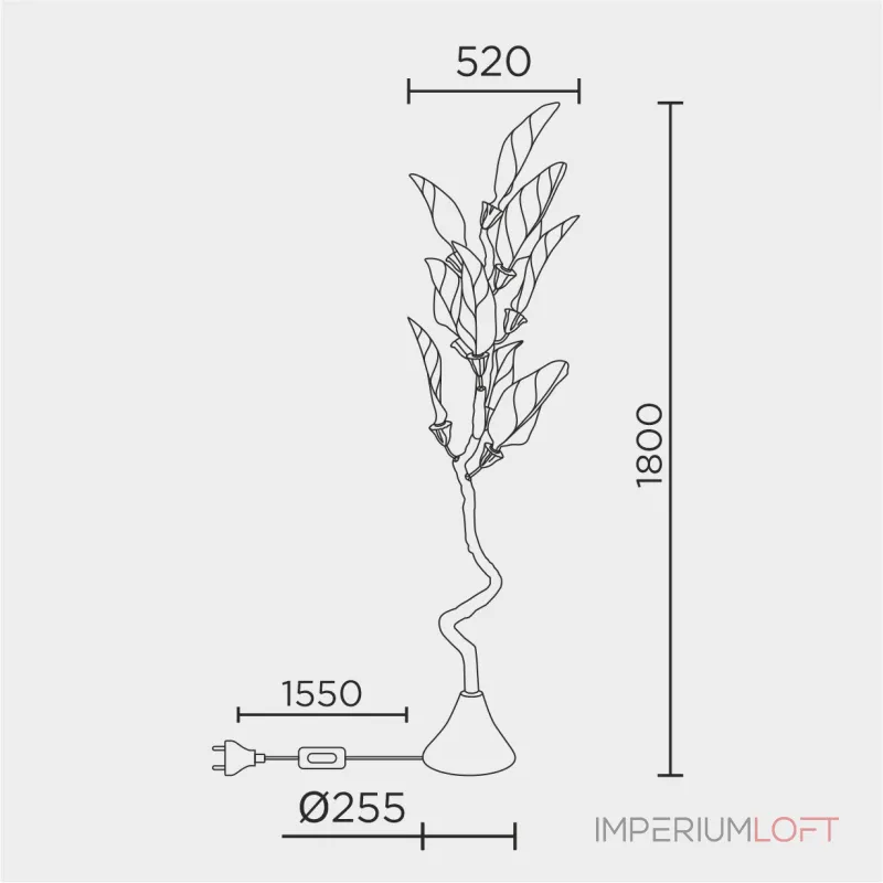 Напольный светильник MODELUX premium ML.6800.08FLP от ImperiumLoft Напольный светильник MODELUX premium ML.6800.08FLP от ImperiumLoft