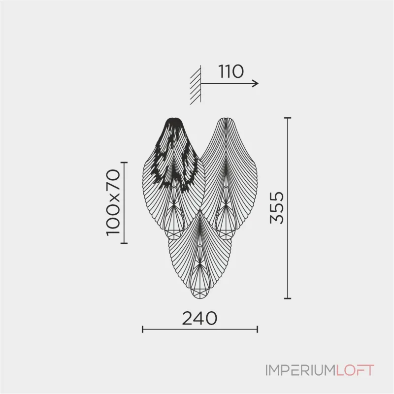 Настенный светильник MODELUX ML.6228.330 GD от ImperiumLoft Настенный светильник MODELUX ML.6228.330 GD от ImperiumLoft