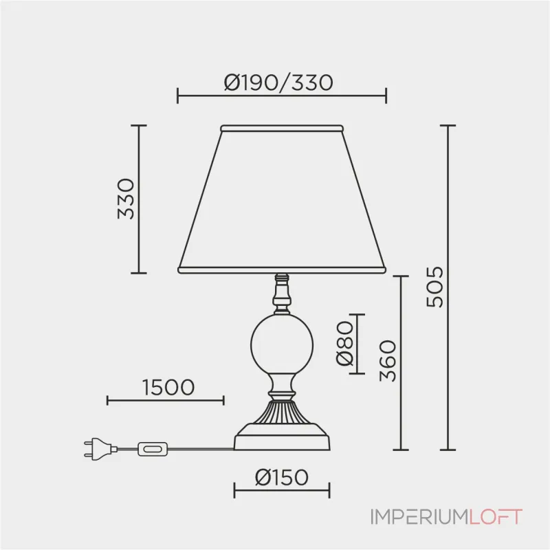 Настольный светильник LED4U L9923 GD от ImperiumLoft Настольный светильник LED4U L9923 GD от ImperiumLoft