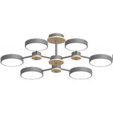 Потолочный cветильник LED4U L3216-730 GR