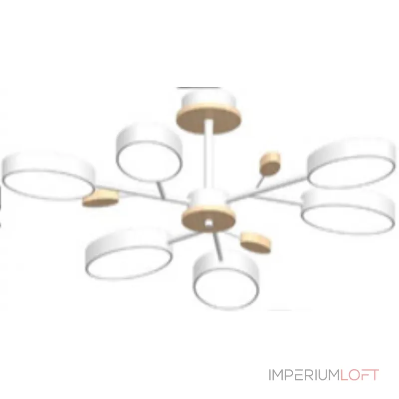 Потолочный cветильник LED4U L3220-830 WH от ImperiumLoft Потолочный cветильник LED4U L3220-830 WH от ImperiumLoft