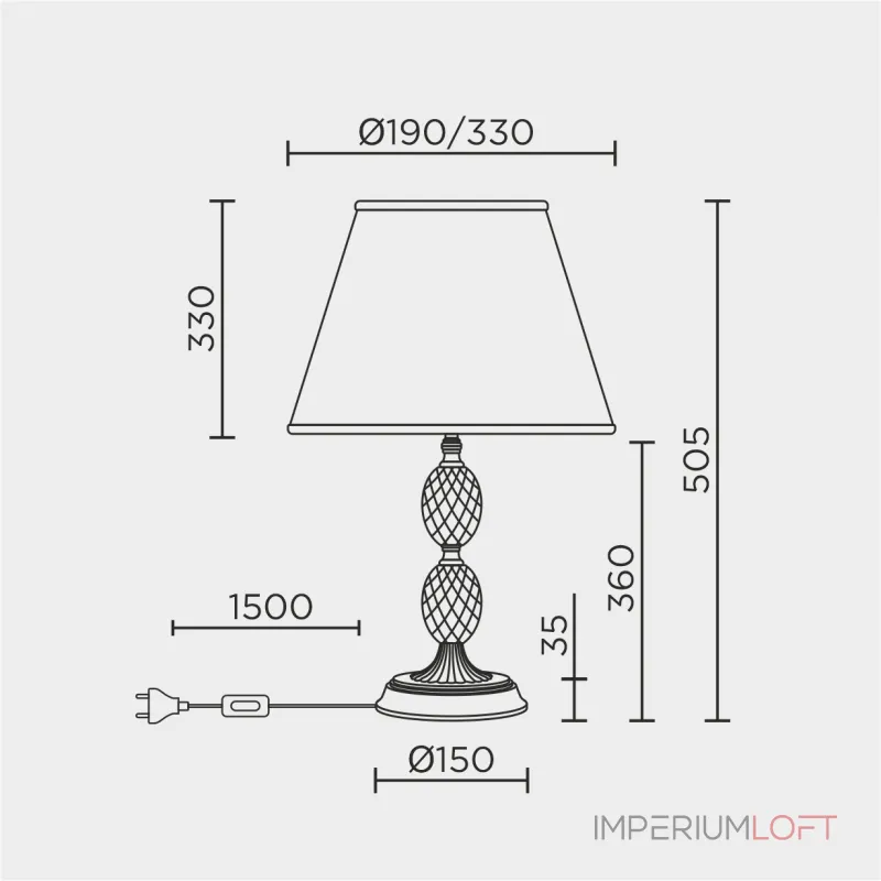 Настольный светильник LED4U L9928 GD от ImperiumLoft Настольный светильник LED4U L9928 GD от ImperiumLoft