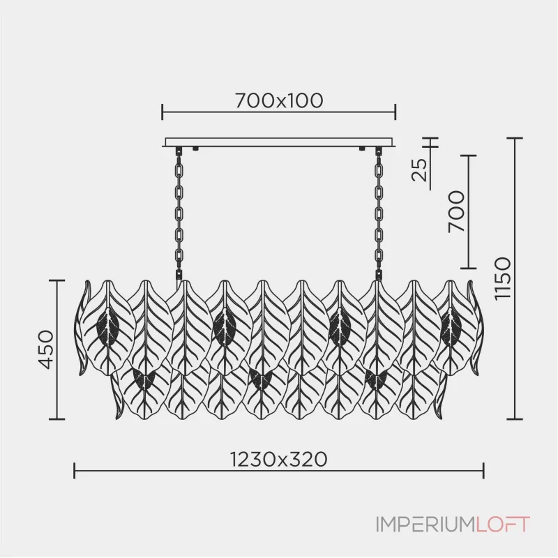 Подвесная люстра MODELUX ML.6770.1230 GD от ImperiumLoft Подвесная люстра MODELUX ML.6770.1230 GD от ImperiumLoft