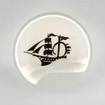 Настенный светильник LED4U L7399-280 WH от ImperiumLoft