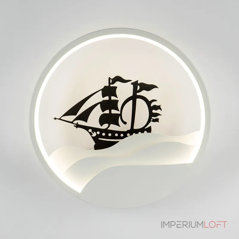 Настенный светильник LED4U L7399-280 WH от ImperiumLoft Настенный светильник LED4U L7399-280 WH от ImperiumLoft
