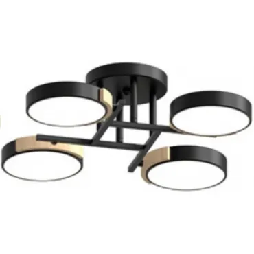 Потолочный cветильник LED4U L3210-440 BK Потолочный cветильник LED4U L3210-440 BK