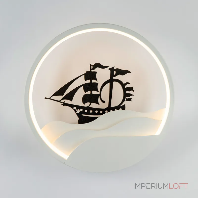 Настенный светильник LED4U L7399-280 WH от ImperiumLoft Настенный светильник LED4U L7399-280 WH от ImperiumLoft