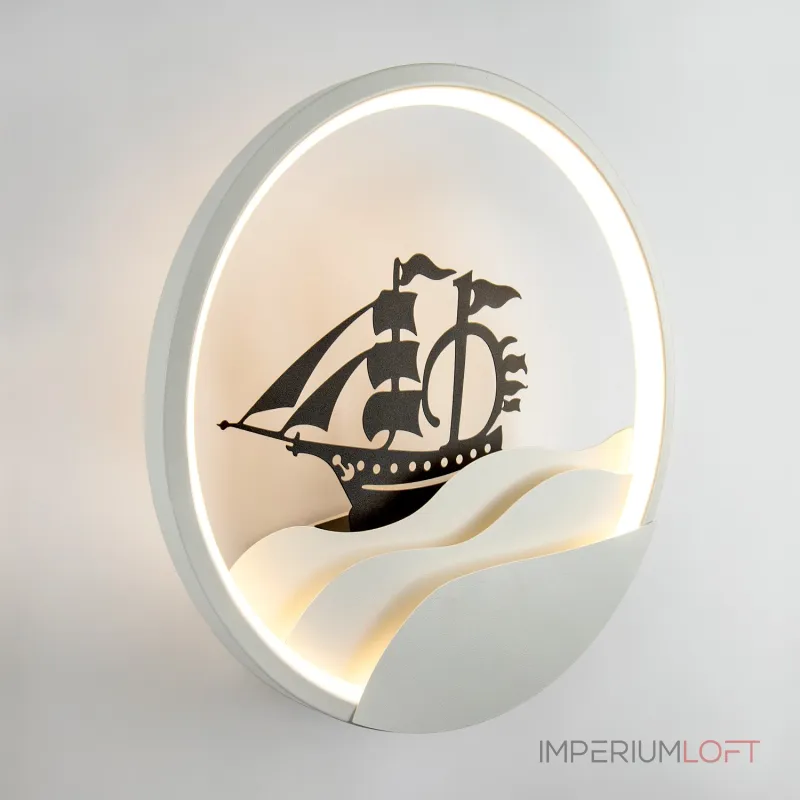 Настенный светильник LED4U L7399-280 WH от ImperiumLoft Настенный светильник LED4U L7399-280 WH от ImperiumLoft