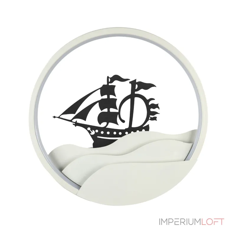 Настенный светильник LED4U L7399-280 WH от ImperiumLoft Настенный светильник LED4U L7399-280 WH от ImperiumLoft