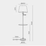 Напольный светильник MODEMODERN MD.8022.01FL от ImperiumLoft