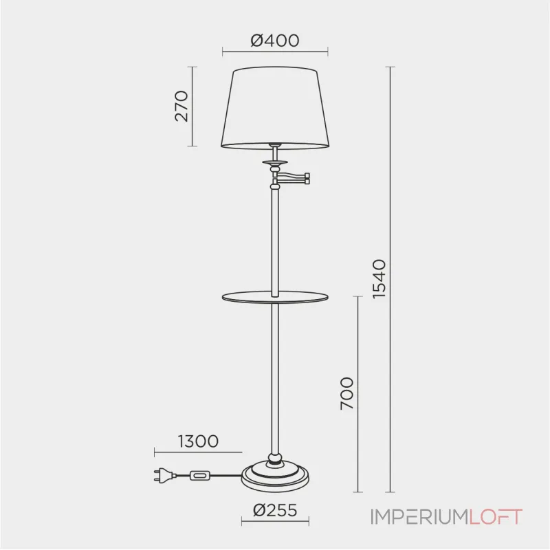 Напольный светильник MODEMODERN MD.8022.01FL от ImperiumLoft Напольный светильник MODEMODERN MD.8022.01FL от ImperiumLoft