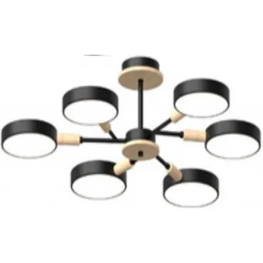 Потолочный cветильник LED4U L3218-740 BK