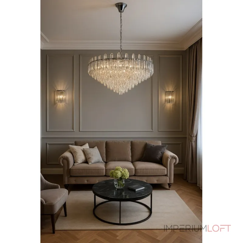Подвесная люстра MODELUX ML.7088.1200R CR от ImperiumLoft Подвесная люстра MODELUX ML.7088.1200R CR от ImperiumLoft
