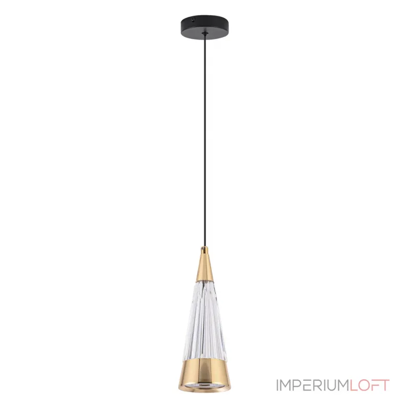 Подвесной светильник LED4U L7121-1 GD Подвесной светильник LED4U L7121-1 GD
