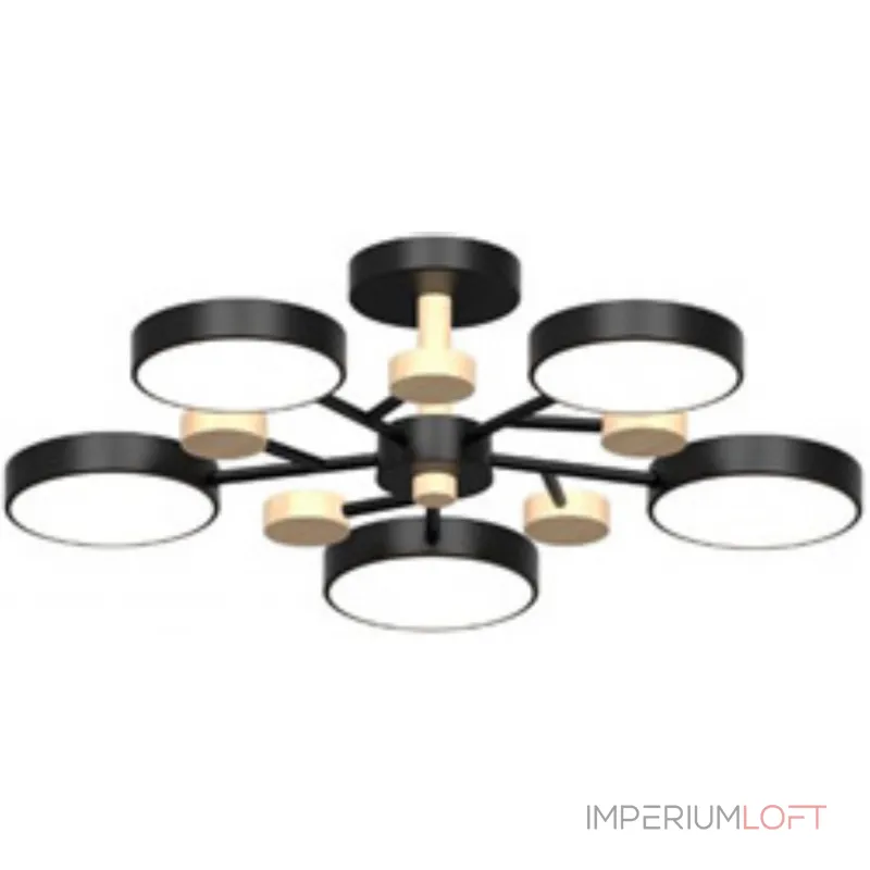 Потолочный cветильник LED4U L3204-620 BK от ImperiumLoft Потолочный cветильник LED4U L3204-620 BK от ImperiumLoft