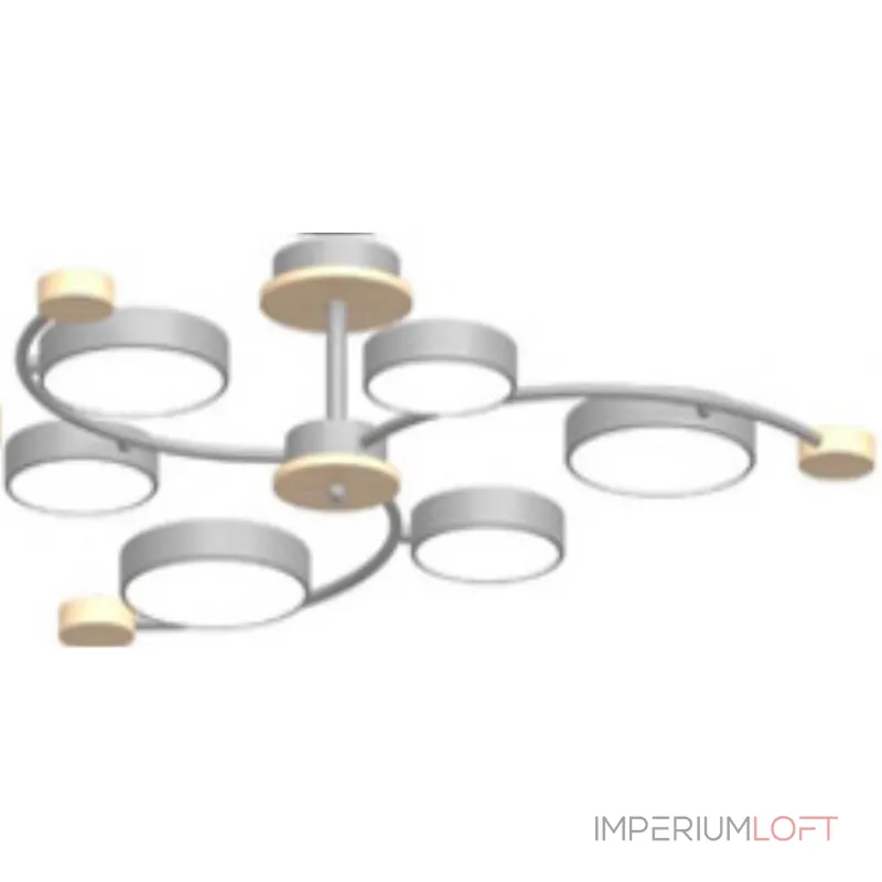 Потолочный cветильник LED4U L3207-840 GR от ImperiumLoft Потолочный cветильник LED4U L3207-840 GR от ImperiumLoft