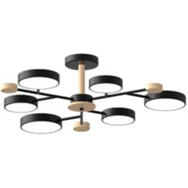 Потолочный cветильник LED4U L3214-750 BK