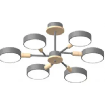 Потолочный cветильник LED4U L3218-740 GR