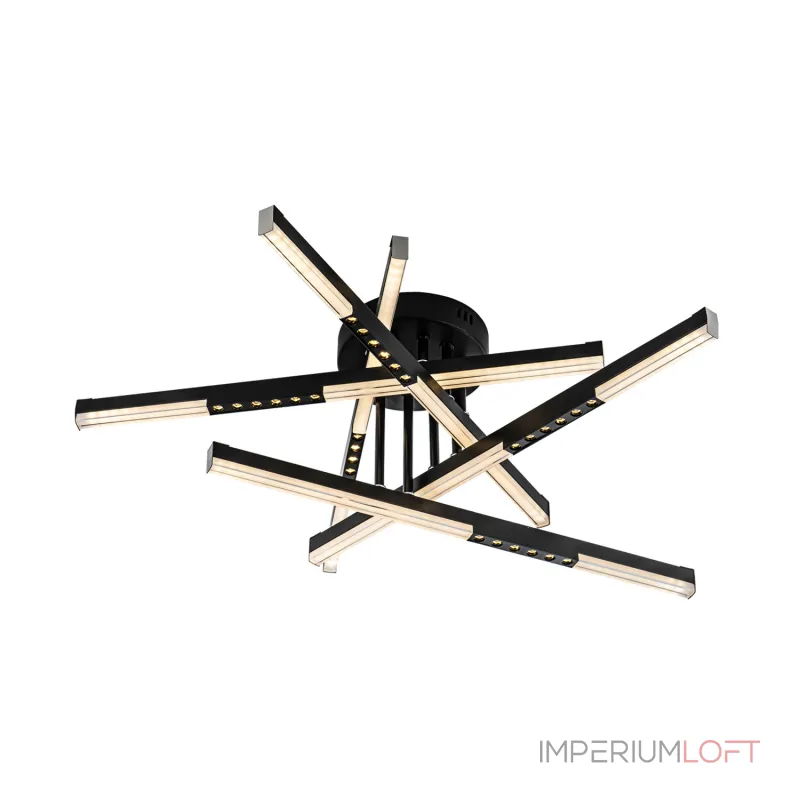 Потолочный светильник LED4U L5115-5 BK от ImperiumLoft