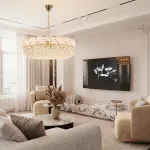 Подвесная люстра MODELUX premium ML.6986.800P GD от ImperiumLoft