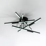 Потолочный светильник LED4U L5115-5 BK от ImperiumLoft