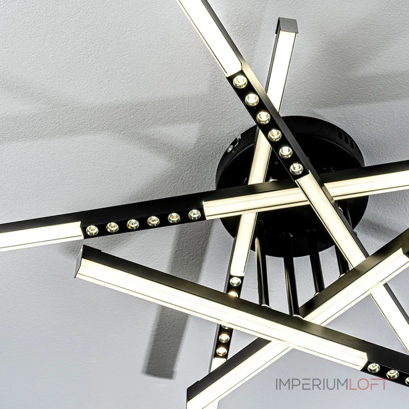 Потолочный светильник LED4U L5115-5 BK от ImperiumLoft