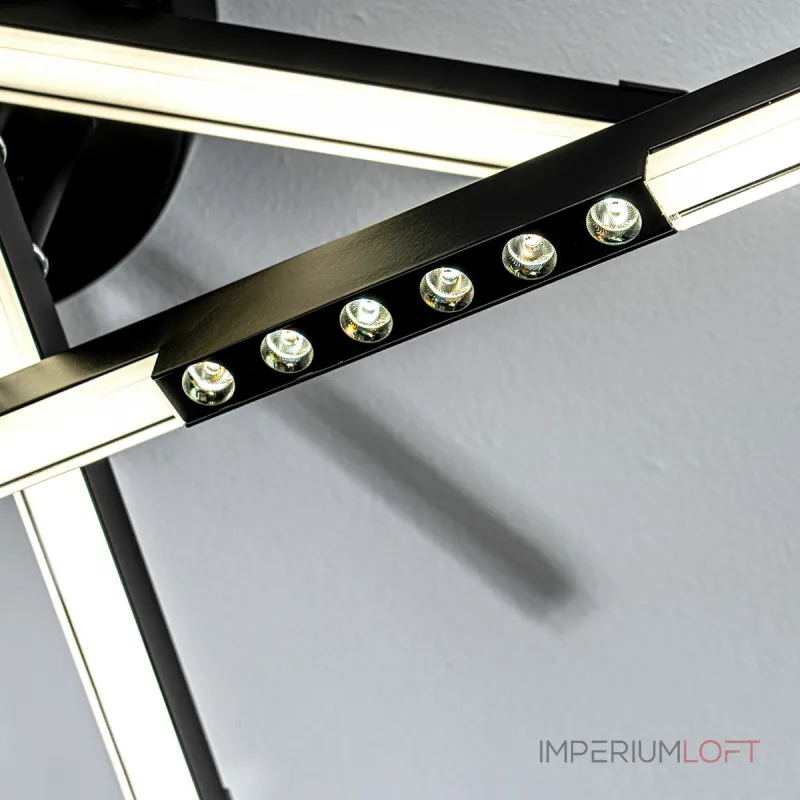 Потолочный светильник LED4U L5115-5 BK от ImperiumLoft