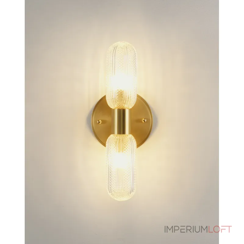 Светильник настенный Moderli Brass V11018-2W от ImperiumLoft
