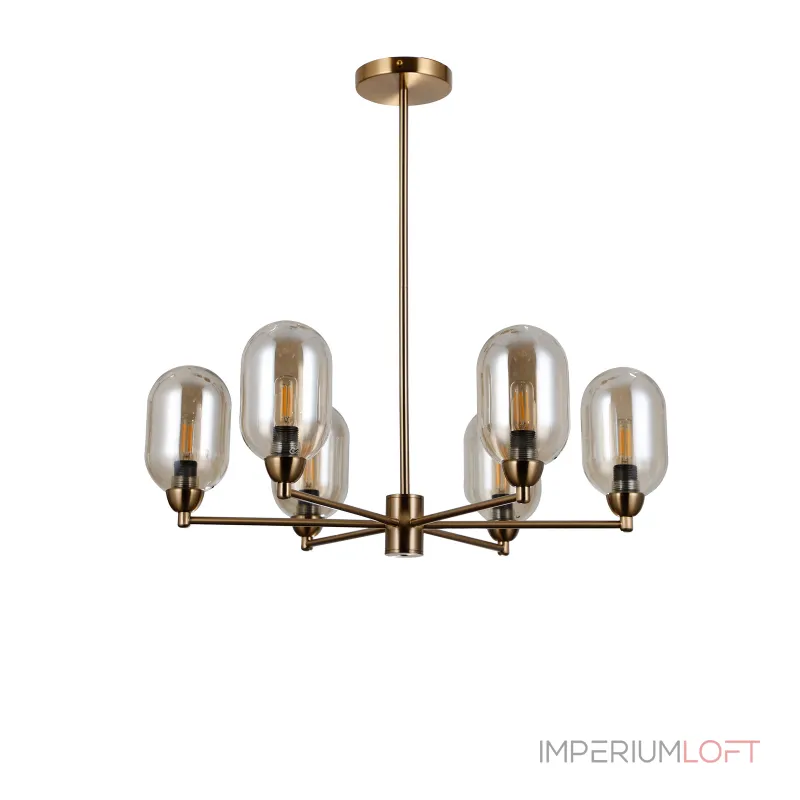 Люстра на штанге Moderli V10847-6P Gracy Люстра на штанге Moderli V10847-6P Gracy