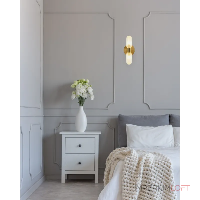 Светильник настенный Moderli Brass V11018-2W от ImperiumLoft