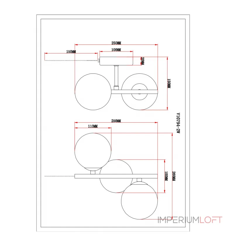Бра Moderli Molly V10794-2W от ImperiumLoft Бра Moderli Molly V10794-2W от ImperiumLoft