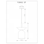 Подвесной светильник Moderli Lecce V11552-1P