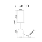 Настольная лампа Moderli Flint V11589-1T от ImperiumLoft
