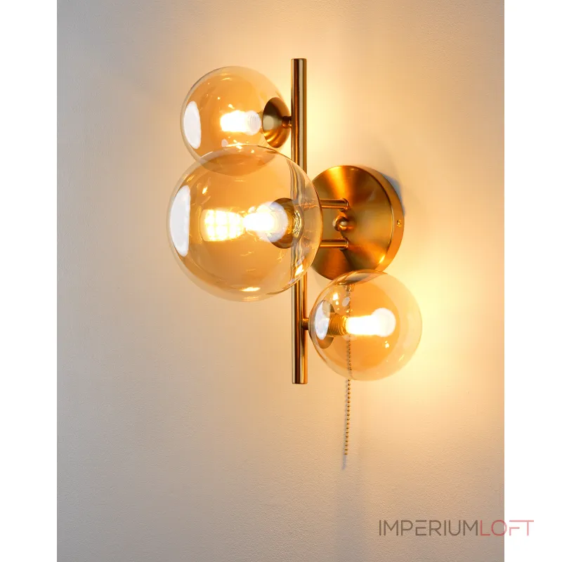 Бра Moderli V10786-3W Molly от ImperiumLoft Бра Moderli V10786-3W Molly от ImperiumLoft