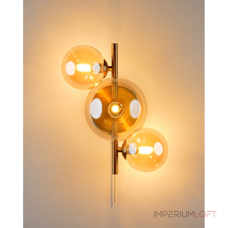 Бра Moderli V10786-3W Molly от ImperiumLoft Бра Moderli V10786-3W Molly от ImperiumLoft