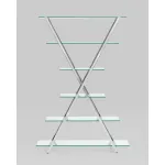 Гейт прозрачное стекло сталь серебро от ImperiumLoft