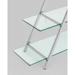 Гейт прозрачное стекло сталь серебро от ImperiumLoft