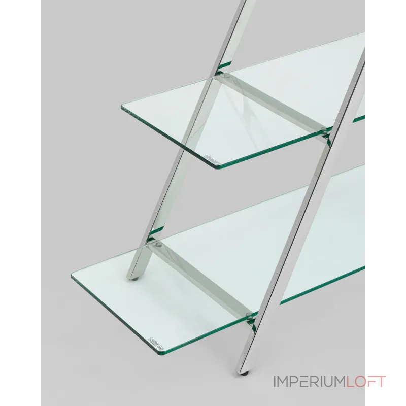 Гейт прозрачное стекло сталь серебро от ImperiumLoft