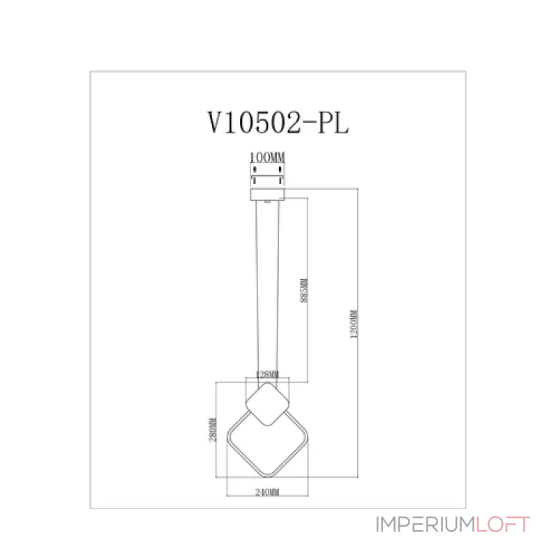 Подвесной светильник Moderli V10502-PL Store