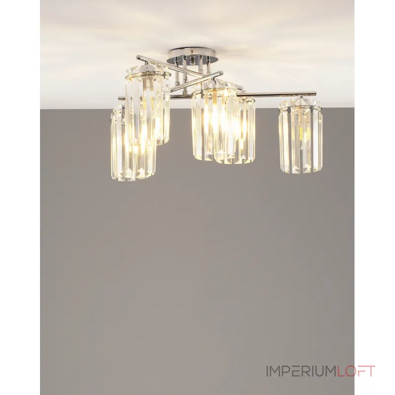 Потолочная люстра Moderli V10753-6C Everly Потолочная люстра Moderli V10753-6C Everly