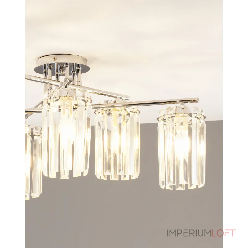Потолочная люстра Moderli V10753-6C Everly Потолочная люстра Moderli V10753-6C Everly