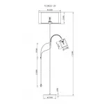 Торшер Moderli V10625-2F Room от ImperiumLoft