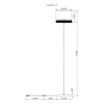 Торшер Moderli Gela V10630-1F от ImperiumLoft