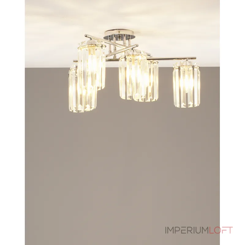 Потолочная люстра Moderli V10753-6C Everly Потолочная люстра Moderli V10753-6C Everly